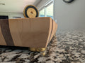 Brass Cutting Board Feet Large 1.5" diameter