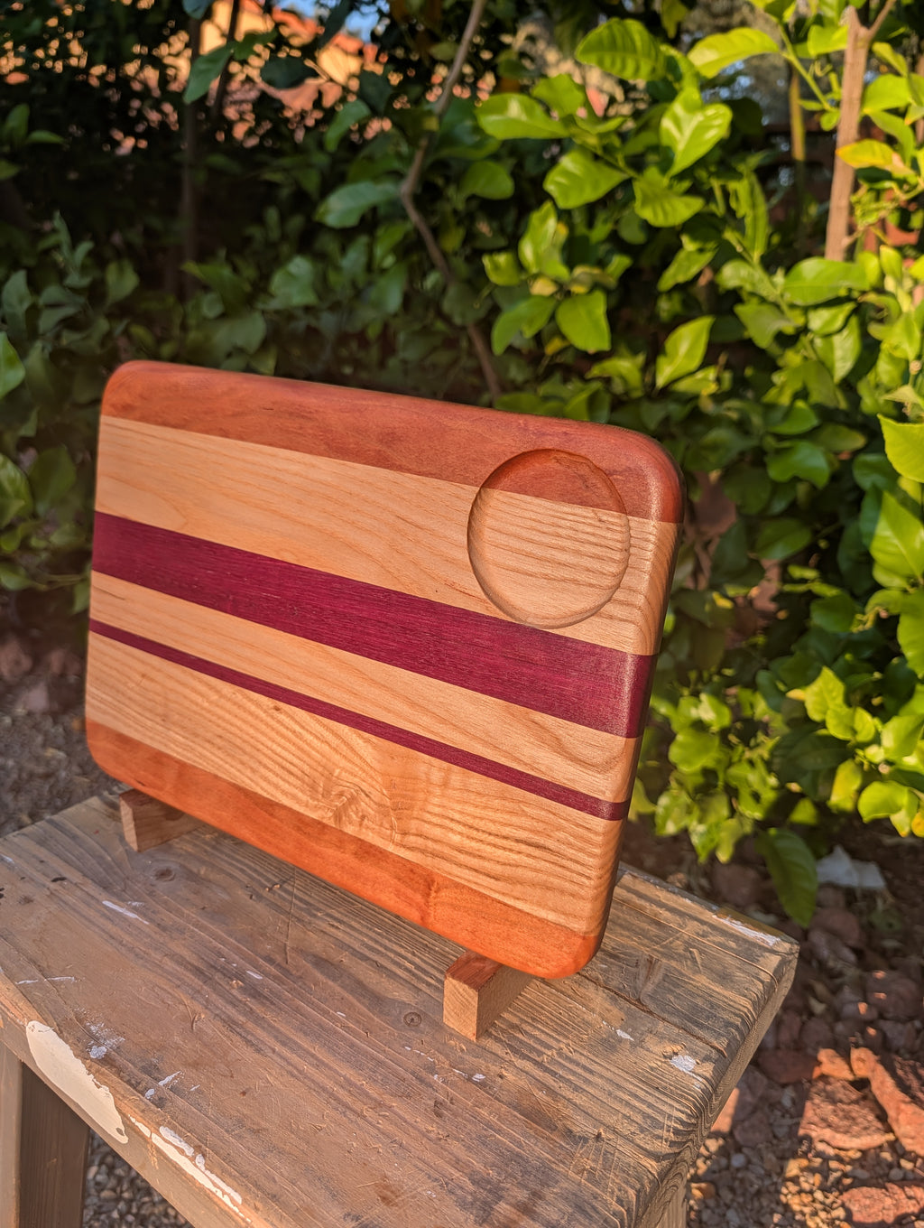 Purple Heart Charcuterie Board