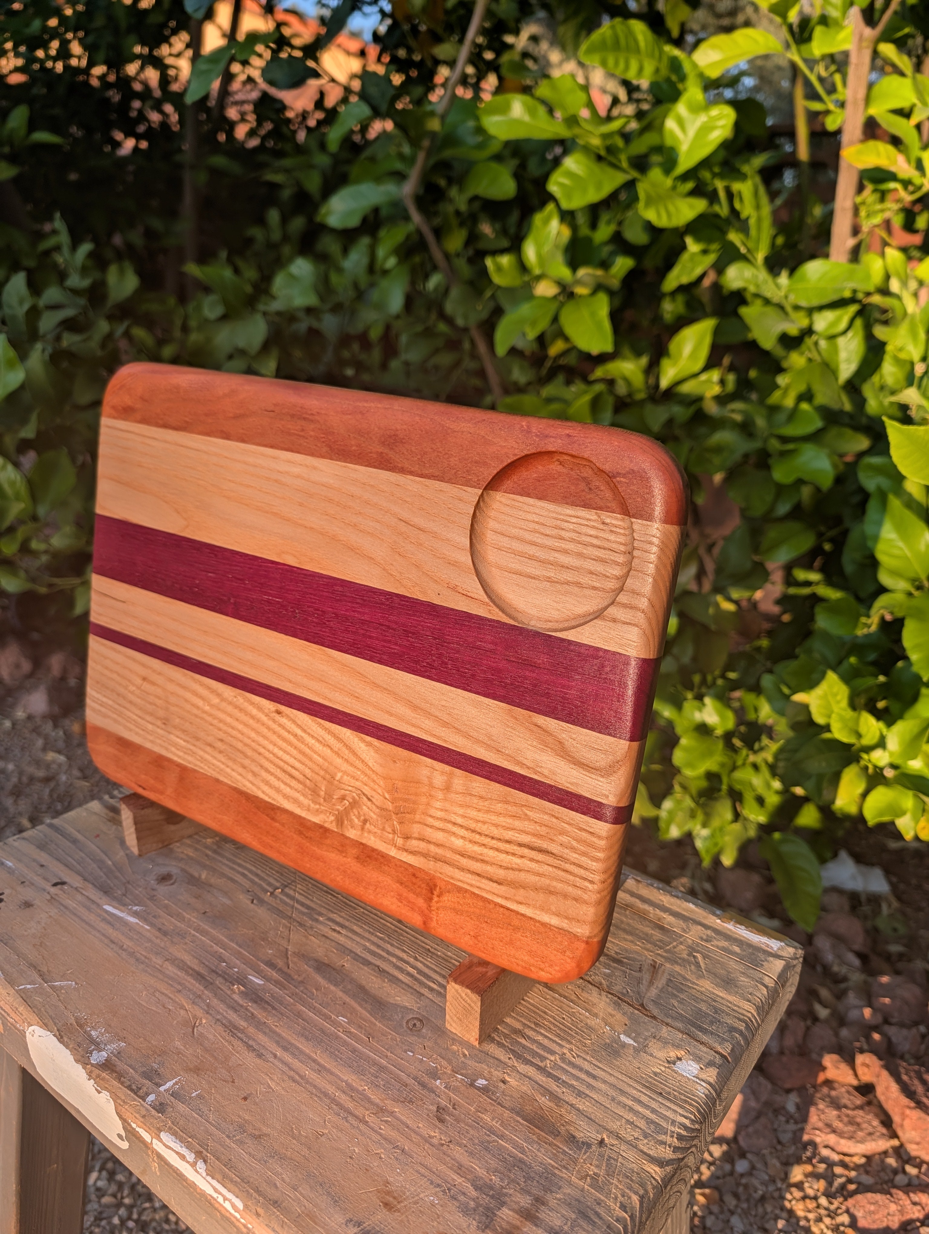 Purple Heart Charcuterie Board